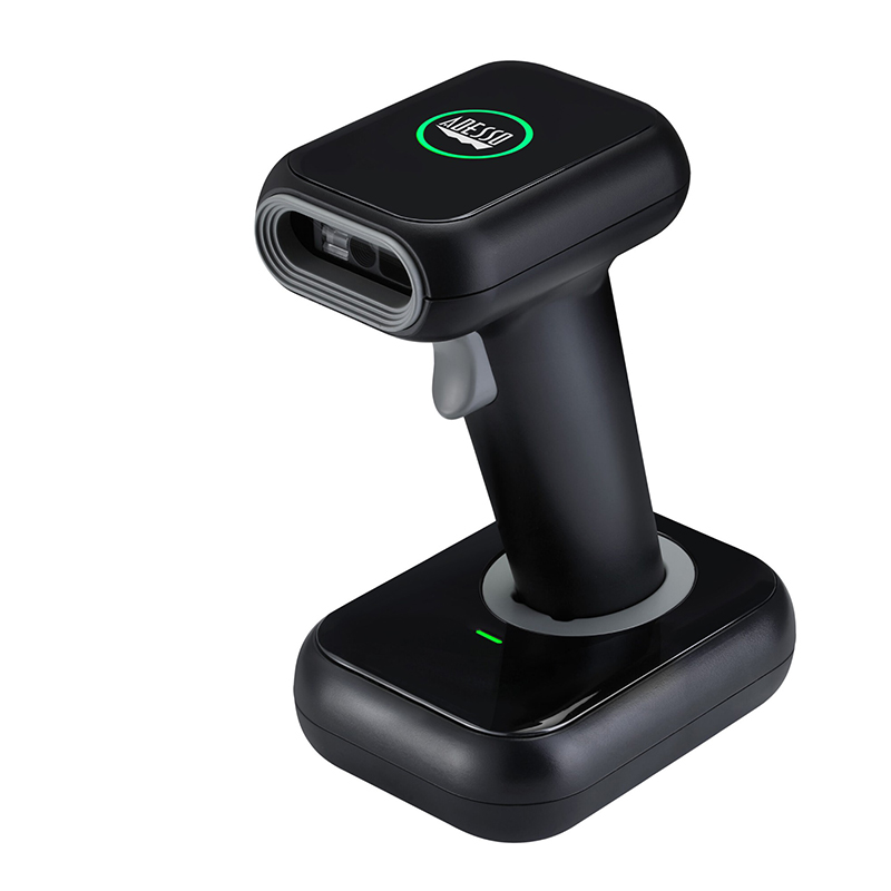 Adesso NUSCAN 2700R - Warehouse, Logistics Handheld Barcode Scanner - Wireless - Black